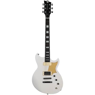 Reverend Sensei H90 Electric Guitar, Transparent White image 3