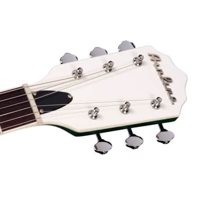 Airline Guitars Tuxedo Greenburst Flame image 9