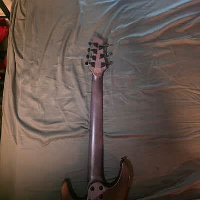 Schecter Omen Elite-7 Multiscale 2022 - Present - Black Cherry Burst image 5