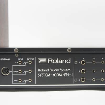 [SALE Ends June 12] Roland SYSTEM-100M 191-J 5Unit Module Rack Modular Analog Synthesizer w/ 5 Cables image 3
