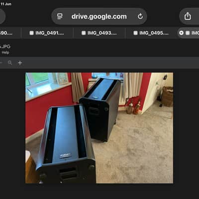 QSC K12 tops and subs - Black image 4
