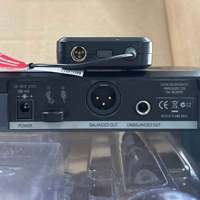 Shure Wireless Lavalier PG185 + PG1 + PG4 image 4