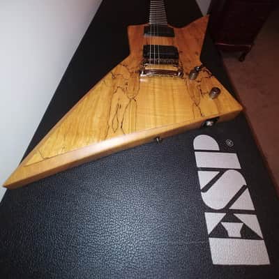 2009 ESP LTD FX-401SM Spalted Maple Natural image 2