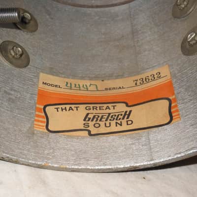 Rare Gretsch USA - nitron black vintage 1975 6&8 concert toms image 10