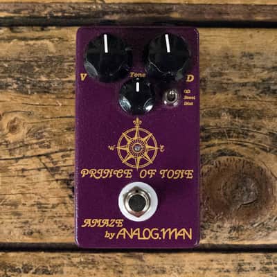 Analogman Prince of Tone Overdrive Pedal | Reverb