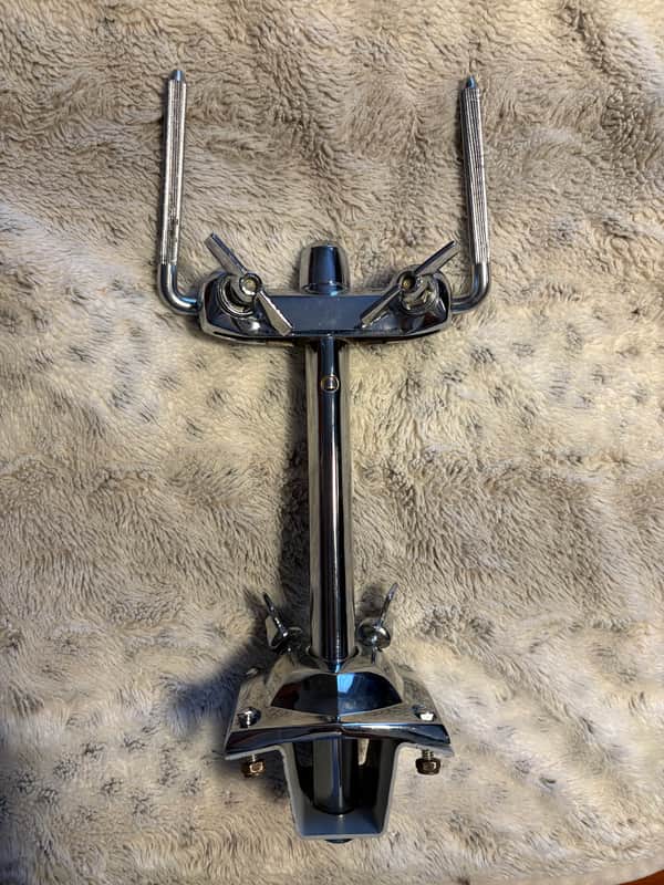 Vintage Premier Lokfast Single/Double Bass Drum Tom Holder Oval image 1