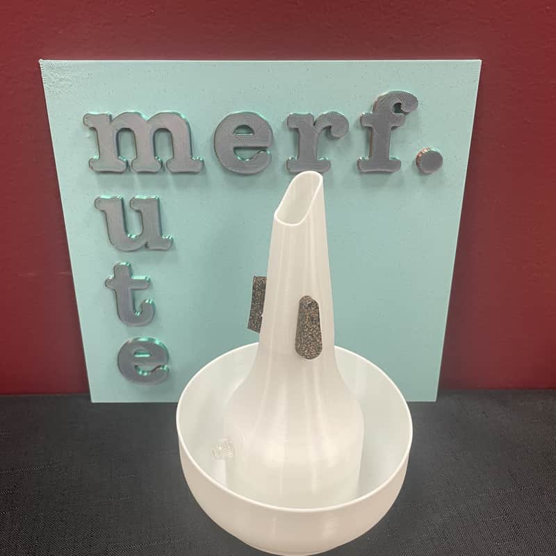 Merf Mute - The Cup Mute - Trumpet Cup Mute - Vanilla image 1