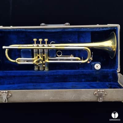 1941 The Martin Committee Handcraft   trumpet case mouthpiece gamonbrass image 5
