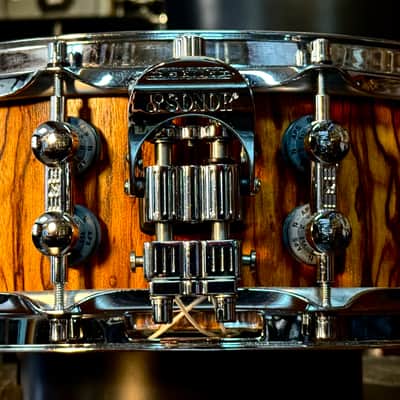 Sonor SQ2 14x5 Heavy Beech Snare Drum - African Marble - Satin image 2