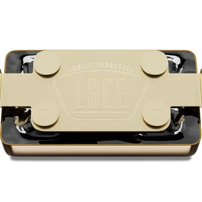 LACE Nitro Hemi Humbucker (NECK) - Gold image 4