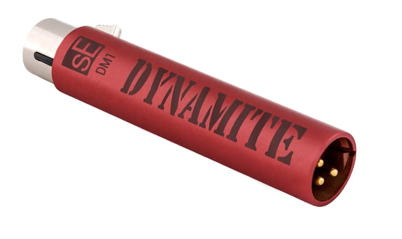 SE Electronics Dynamite DM1-MIC-PRE Active In-line Microphone Preamp image 1