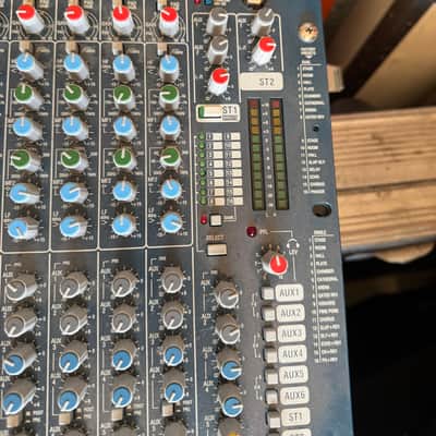 Allen & Heath MixWizard WZ 16:2DX 16-Input Mixer with Dual Digital Effects 1999 - 2003 - Blue imagen 2