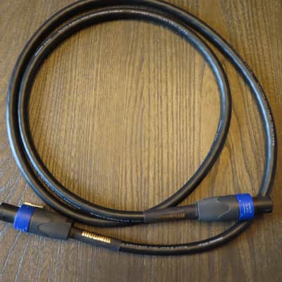 Mogami GOLD SPEAKER SO-06 Amplifier-to-Cabinet Speaker Cable, Neutrik speakON Male Plugs, 4-Pole, Gold Contacts, Straight Connectors, 6 Foot image 1