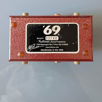 Fulltone '69 MkII 2010s - Red image 6