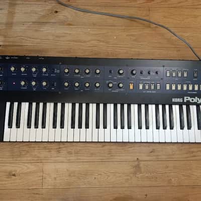 Korg PolySix 1980s - Navy Blue