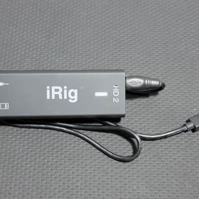 IK Multimedia iRig HD 2 Mobile USB Guitar Interface 2010s - Black image 1