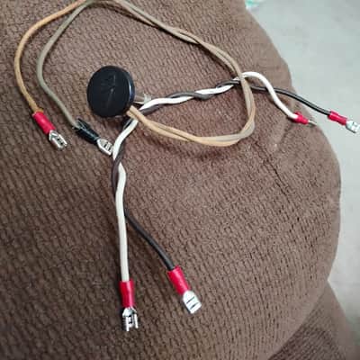 1970's Fender Speaker Wiring. Good for series or parallel hookup and 1/4" Male Jack image 1
