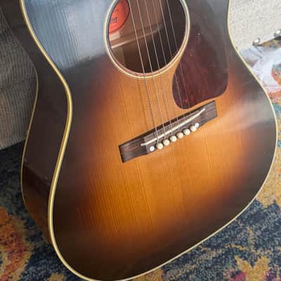 Gibson Custom Shop Historic 1942 Banner LG-2 2020 - Present - Vintage Sunburst image 4