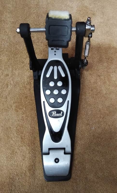 Pearl P-920? single chain bass drum pedal 2010? black/alum image 1
