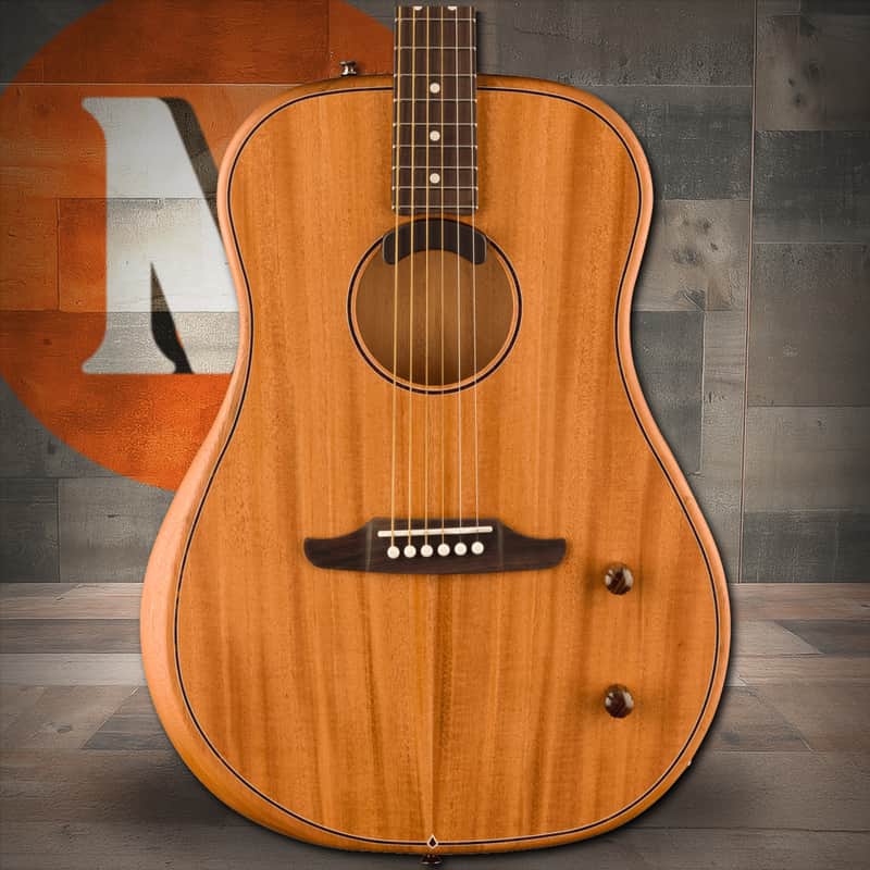 Fender Highway Series Dreadnought, Rosewood Fingerboard - All-Mahogany image 1