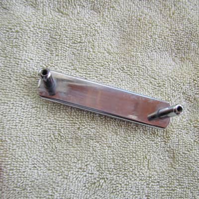Vintage Fender Jaguar Bridge Fits Jazzmaster & Mustang Clean Vintage Jaguar Bridge Base Pre CBS Style READ ENTIRE DESCRIPTION image 2
