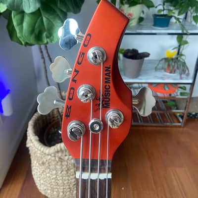 2003 Ernie Ball Music Man Bongo 4 HH - Lava Pearl image 6