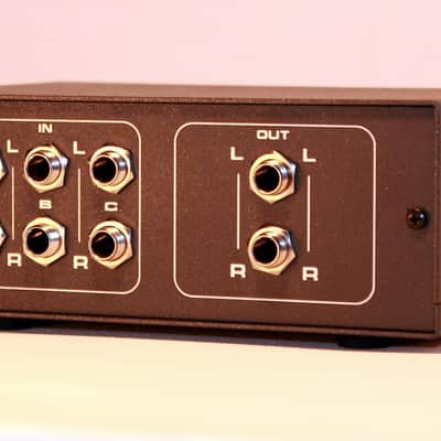 6 In 2 Out TRS Line Switcher Monitor Controller Vintage Maker image 4