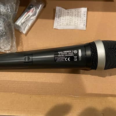 AKG HT470 CSCHTX/D Wireless Handheld Microphone - Freq: 500.100 - 530.500 MHz HT470 - Black image 1