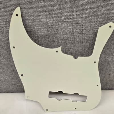 Fender Jazz Bass Guitar 10 Hole Genuine Light Lime Pickguard image 12
