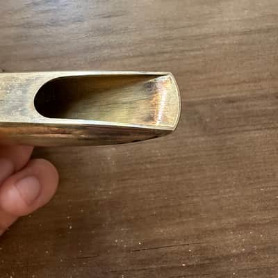 Vintage Otto Link Early Babbitt STM Tenor Sax Mouthpiece - original 6 tip w/ lig and cap! image 4