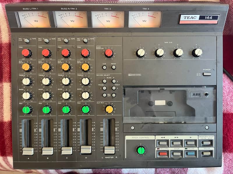 TEAC Tascam Series 144 four-track Cassette Recorder image 1