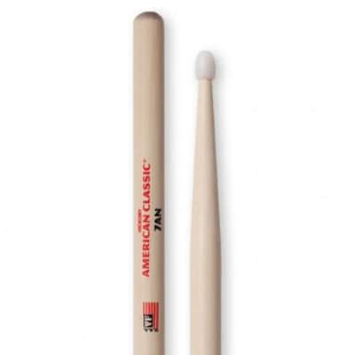 Vic Firth American Classic 7A Drum Sticks - nylon image 1