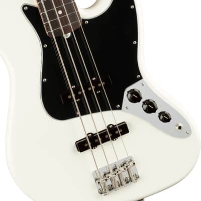 Fender American Performer Jazz Bass, Rosewood Fingerboard, Arctic White w/ Gigbag 8lbs, 12.9ozs image 1