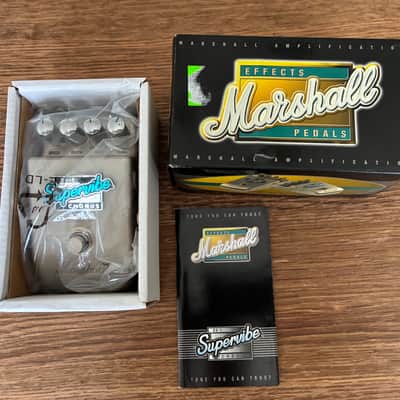 Marshall SV-1 Supervibe Chorus Vibrato Pedal 2004 - Silver image 10