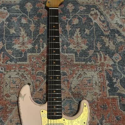Fender Mike McCready Neck with HSS MJT Partscaster S-Style  2023 - Shell Pink image 5