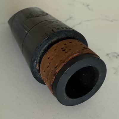 Selmer C85 105 Clarinet Mouthpiece and Tarnished Silver Plated Ligature. - Hard Rubber image 5