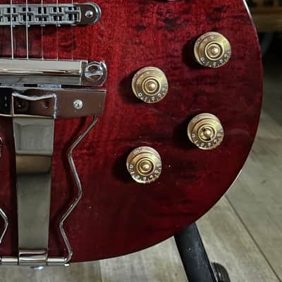 Gibson Les Paul Studio with Vintage Tuners 2012 - Wine Red image 7