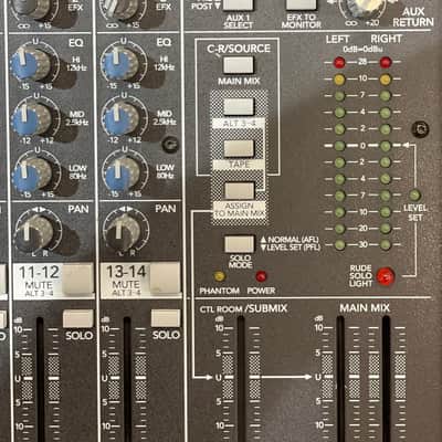 Mackie 1402-VLZ Pro 14-Channel Mic / Line Mixer 2000 - 2007 - Dark Gray image 3