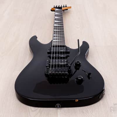 1990 Charvel by Jackson Dinky Arched-Top DKA-115-HSH See-Through Brown w/ Floyd Rose image 9