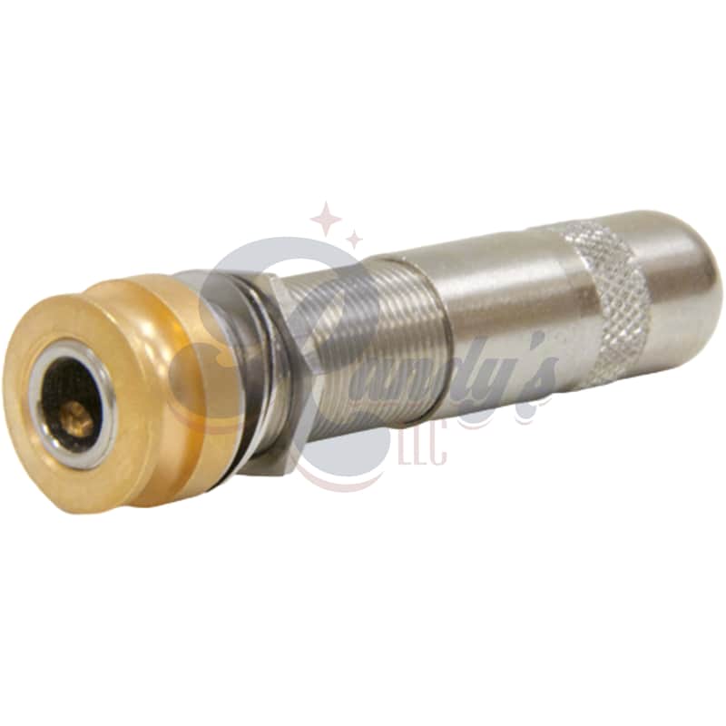Switchcraft SCAEPIJG ¼" Acoustic End Pin Input Jack (Stereo) for Gibson® Acoustic Guitars-Gold image 1