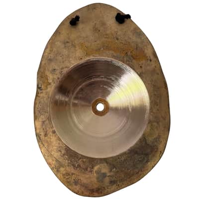 GM Designs Hanging/Mountable Irregular Cymbal w/ 6" Bell - Unique Resonant Voices! image 2