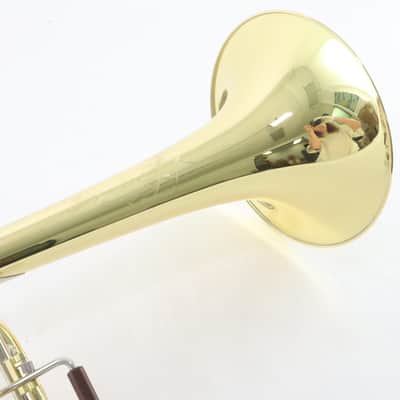 S.E. Shires Q-Series Bass Trombone with Dual Axial Flow Valve SN Q12782 SUPERB image 14