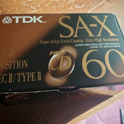 TDK SA-X 60 Type II tapes - 10 New Units (NOS) image 6