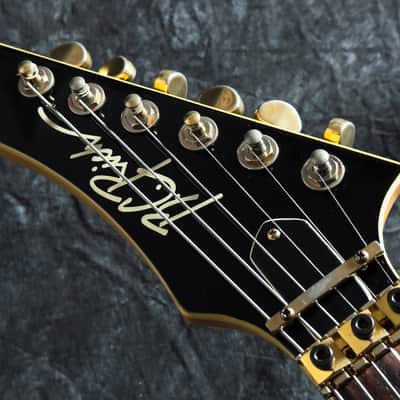 B.C. Rich Warlock-920JE - See Through Black Burst - VERY GOOD condition image 3