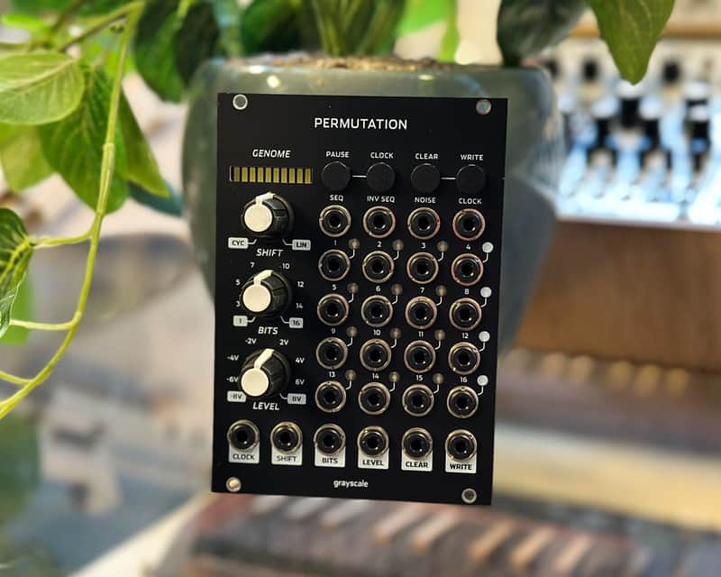 Grayscale Permutation 18HP Black