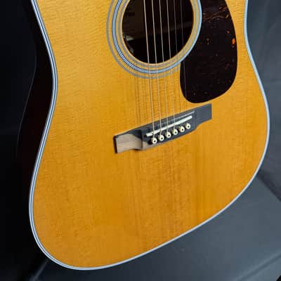 Martin DE Retro Plus Granadillo Dreadnought Acoustic-Electric Guitar Vintage Natural w/ Soft Case (522) image 5