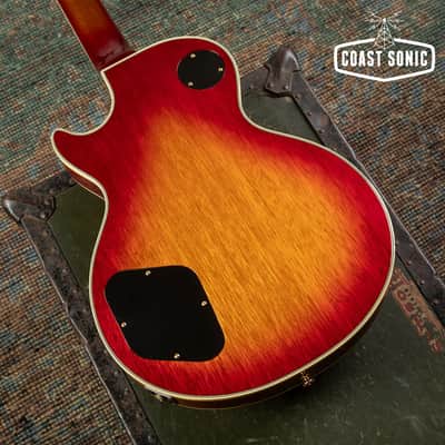 1991 Burny RLC-70 Les Paul Custom Cherry Burst made in Japan image 9