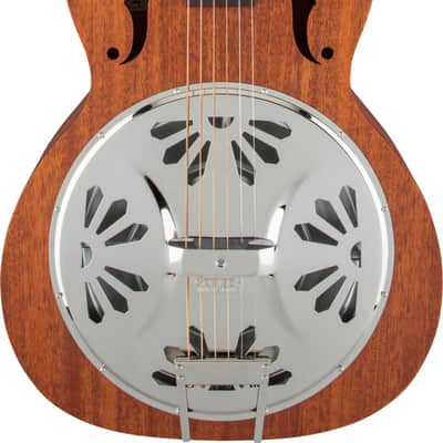 Gretsch 2715013521 G9200 Box Car Round Neck Resonator, Natural image 1