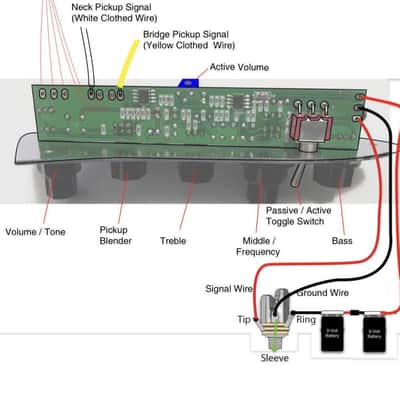SIRE MARCUS MILLER V.3 JAZZ BASS PREAMP NEW SOLDERLESS image 6