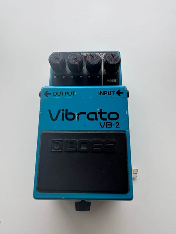 BOSS VB-2 Vibrato Guitar Effects Pedal 1982 Vintage Japan MIJ image 1